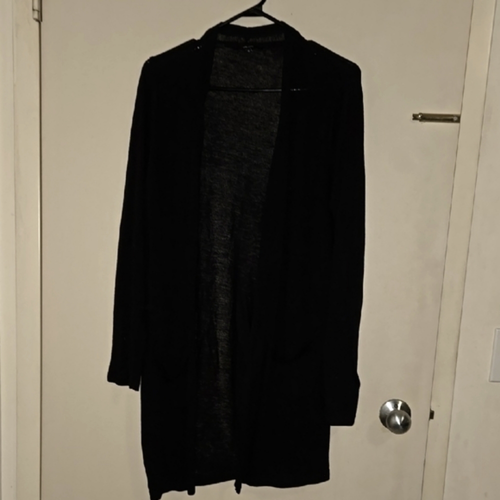 🏷 [30% 2+] Black Long Cardigan
